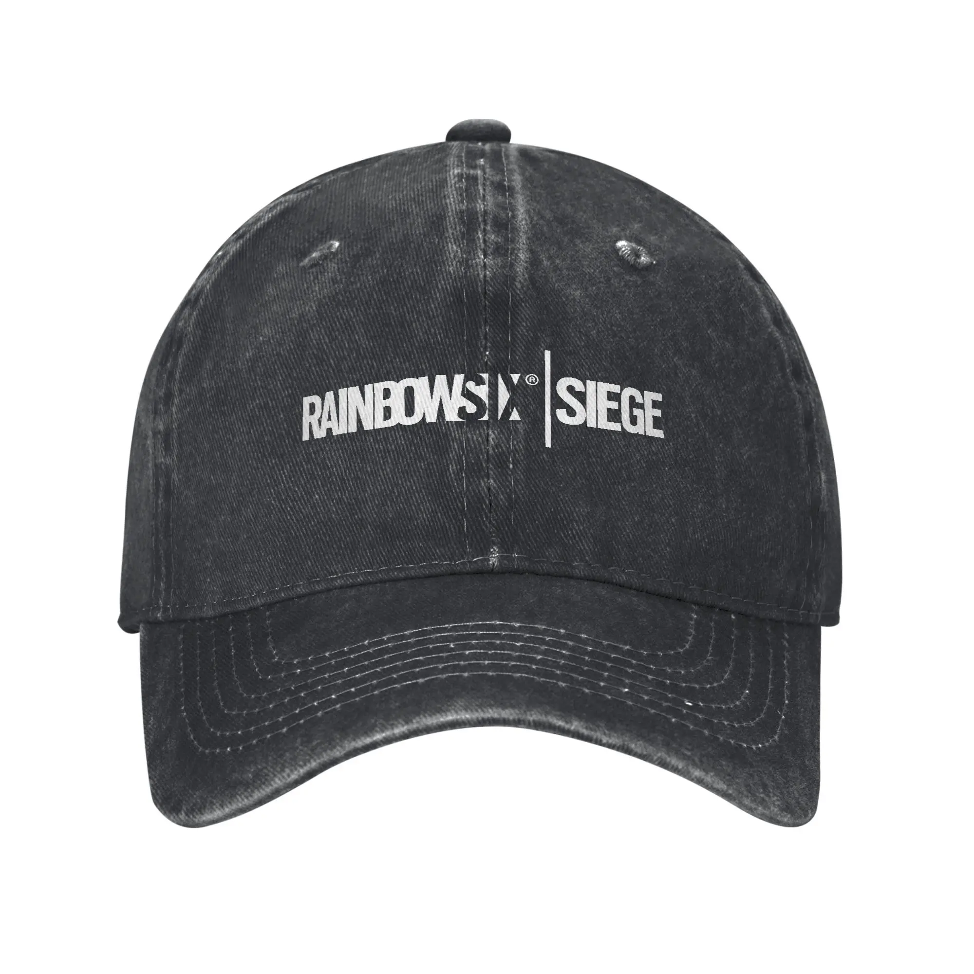 Rainbows Six Sieged Logo Casual Baseball Cap Sommer Trucker Heißer Verkauf Jagd Hip Hop Hüte Männer Erwachsene Street Style Baseball Caps