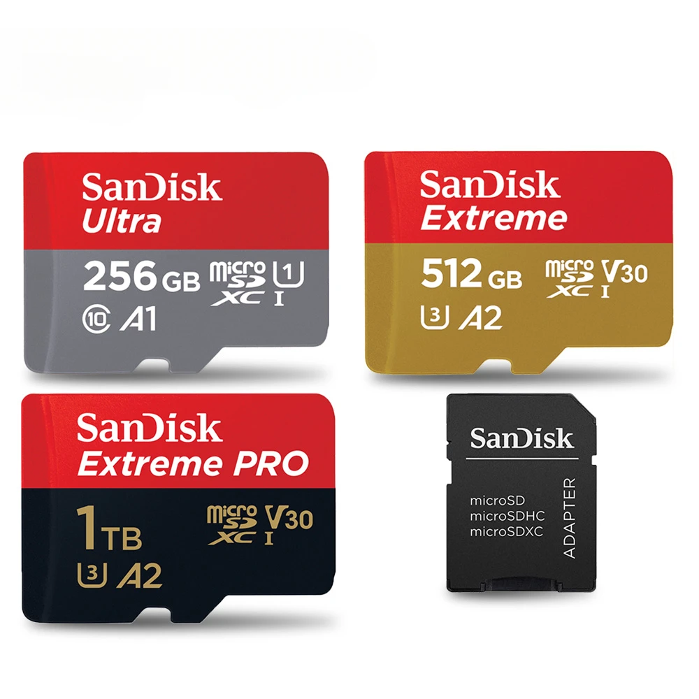 SanDisk Extreme Pro microSDHC UHS-I U3 V30 A1 32 Go + Adaptateur