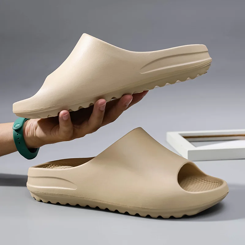 Slippers for Women and Men Non-Slip With Thick Sole Soft Foam Sliders Super Soft Non-Slip Slipper for Indoor  Outdoor_voghion.com