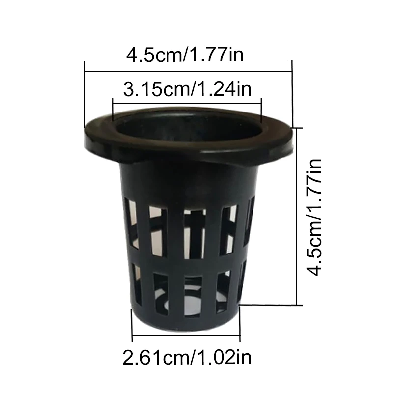 Panier de plantation de légumes hydroponique 10 pièces, Pot en maille sans  sol, pour culture de plantes en plastique, roter Cup, Aquarium, Pot de  culture de plantes - AliExpress