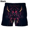 Summer Fashion 3D Printing Shorts Men's Funny Personality Hip-hop Style Beach Pants Shorts Ropa De Hombre Swimming Trunks Short 5