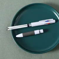 10Pcs 3-in-1 Multicolor Pen 3-Color Retractable Ballpoint Pens 4