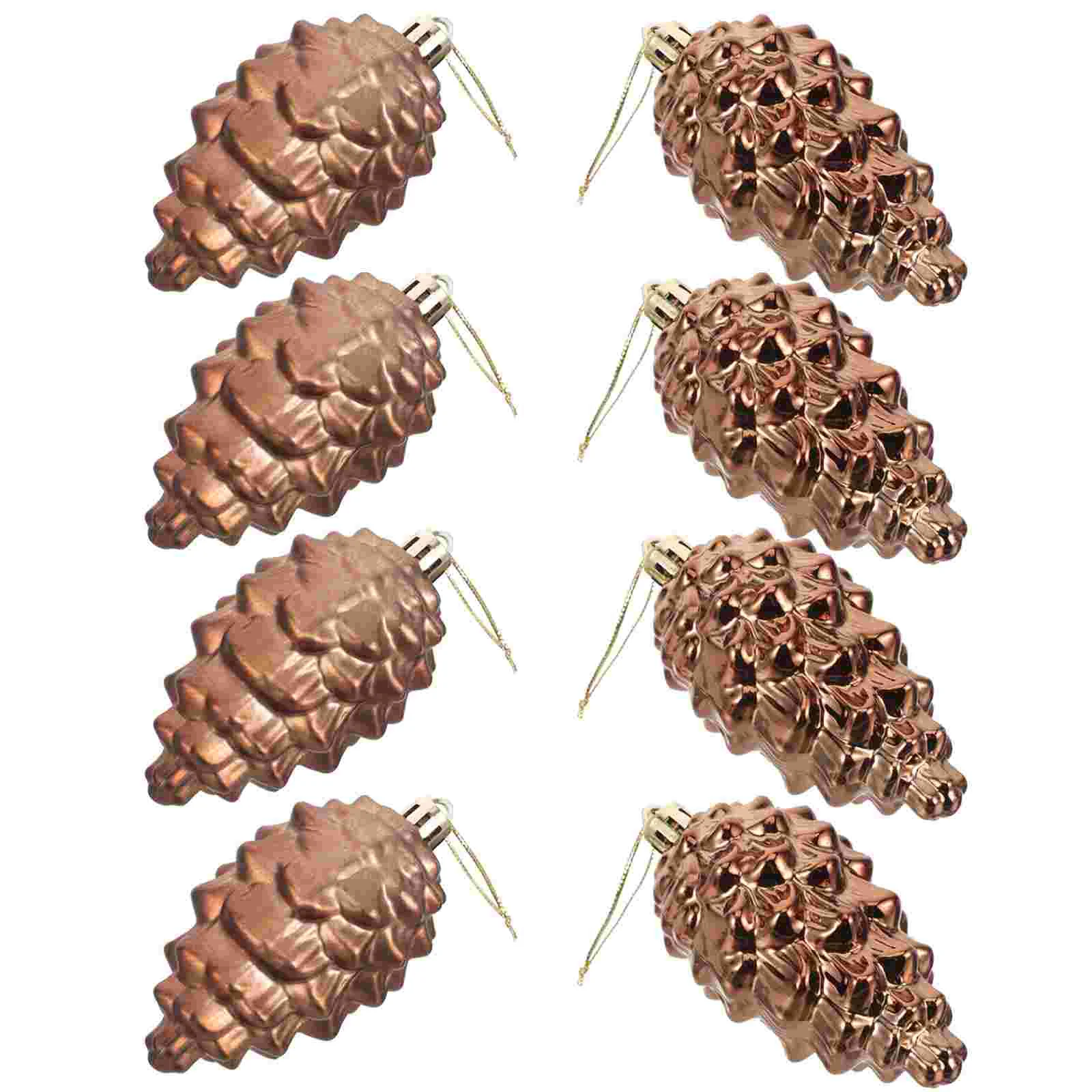 

Christmas Pinecone Ornament Fall Hanging Pine Cone Ornament Shatterproof Pinecone Ball Xmas Tree Fall Thanksgiving