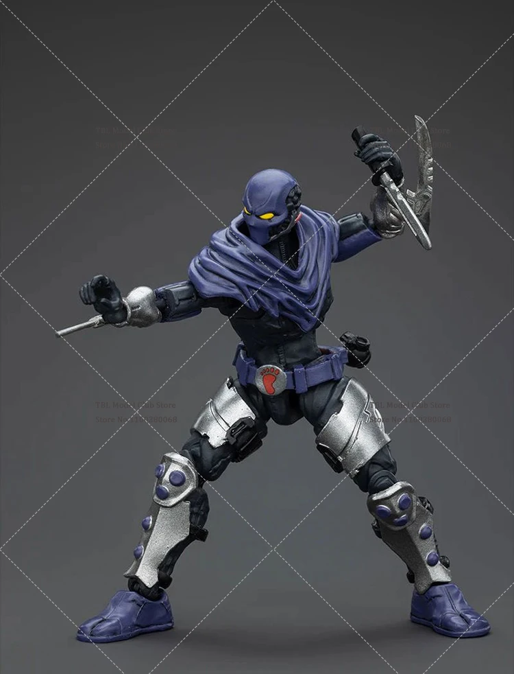 Joytoy tmnt-忍者シュレッダー,フットクラン,完全なセット,10.9