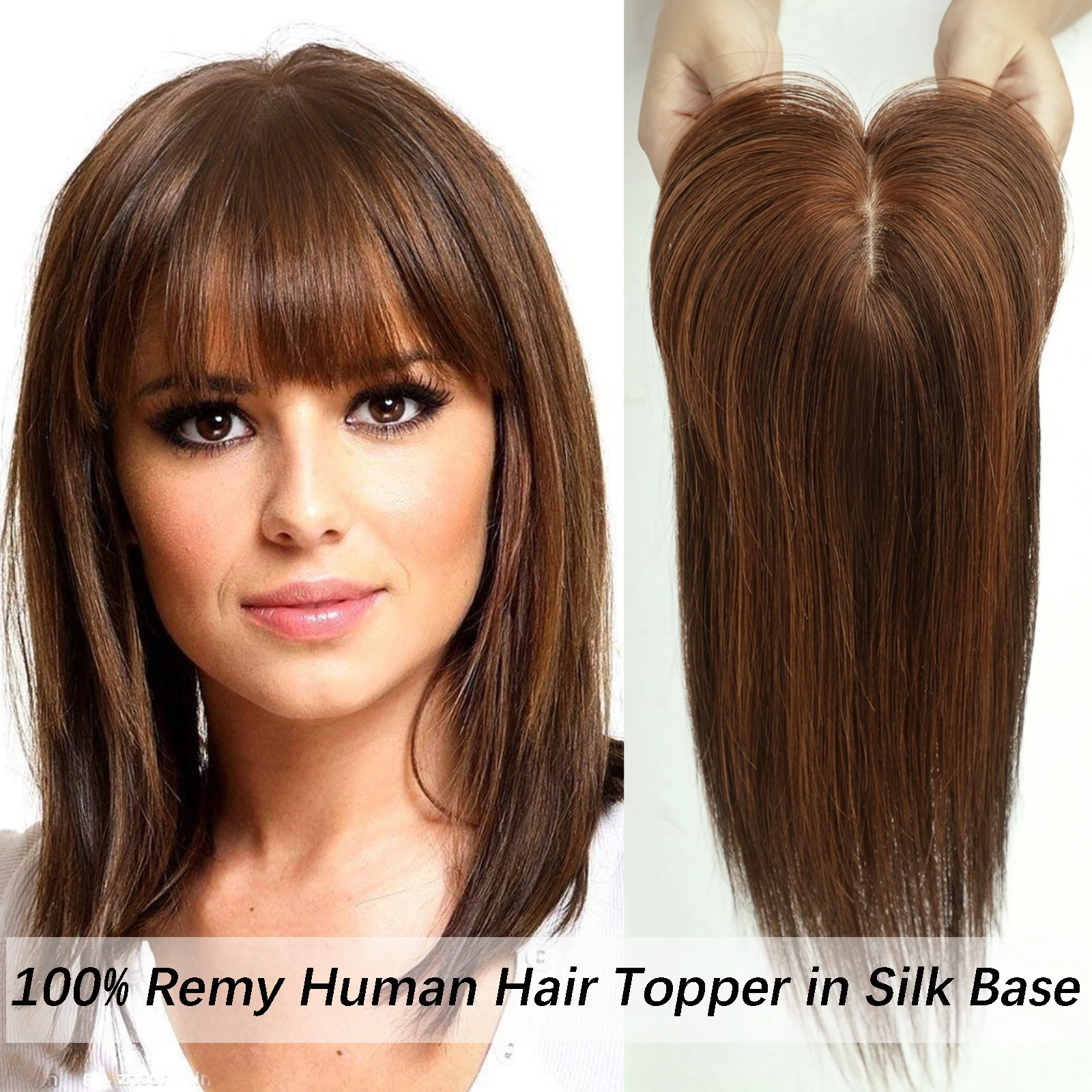 101214inchHumanHairPieceforWomen100RemyHumanHairTopperWigs