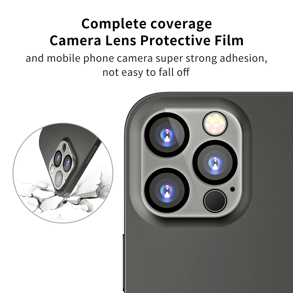 Camera Len Tempered Glass For iPhone 17 Pro Camera Lens Protective Cover iPhone 16 13 12 11 14 15 Pro Max Lens Screen Protectors 5