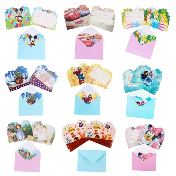 Disney Kids Party Invitation Cards 1