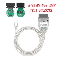 K+DCAN For BMW E Series FTDI FT232RL with Switch K DCAN for BMW OBD 2 OBD2 Scanner Code Reader OBDII Car Diagnostic Auto Tools 1