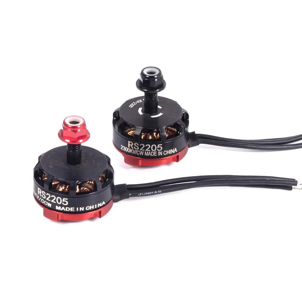 Packaging de l'ESC Brushless RS 2205 60A 4 en 1, prêt pour montage sur drone FPV
