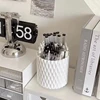 360° Rotating Makeup Brushes Holder Cosmetic Brush Storage Box Desktop Organizer Lipstick Pen Eyebrow Pencil Jewelry Container 4