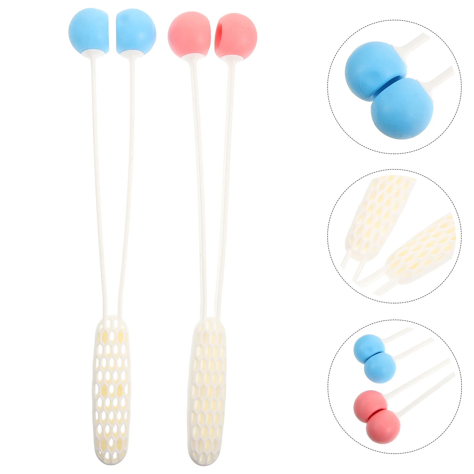 

Massager Ball Hammer Handheld Stick Manual Beat Golf Back Shoulder Massage Tool Sore Muscles Shoulders Neck Legs Total Body