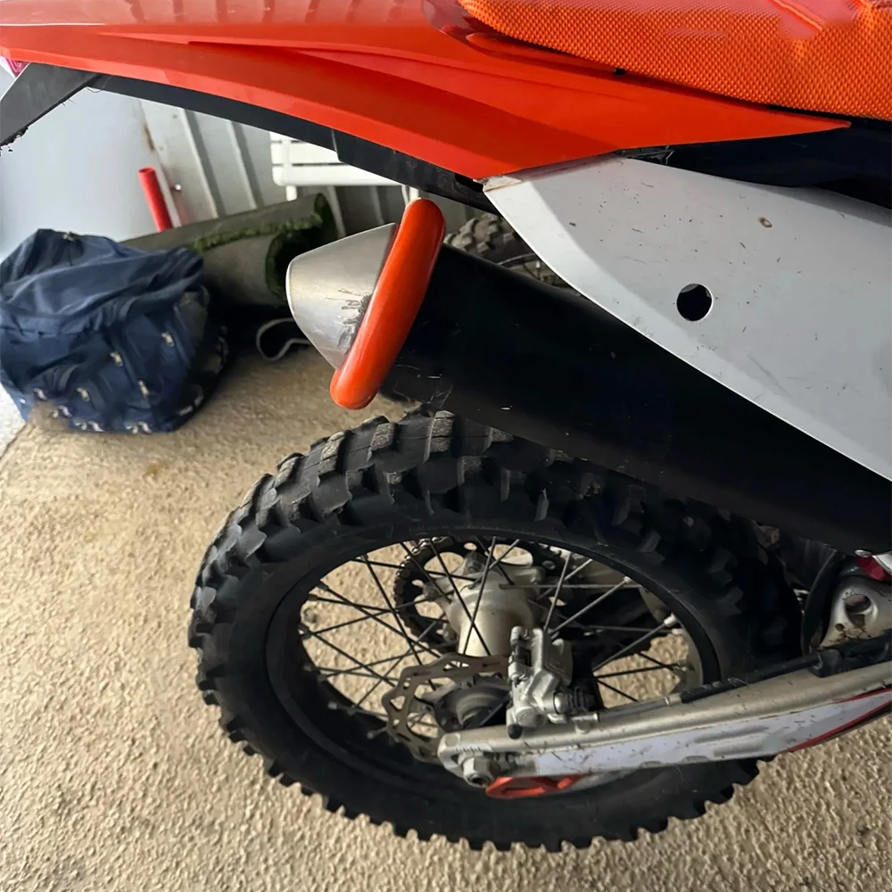 Universal Exhaust Pipe Ring Muffler Can Cover for Beta Off-Road Motorcycles Accessories