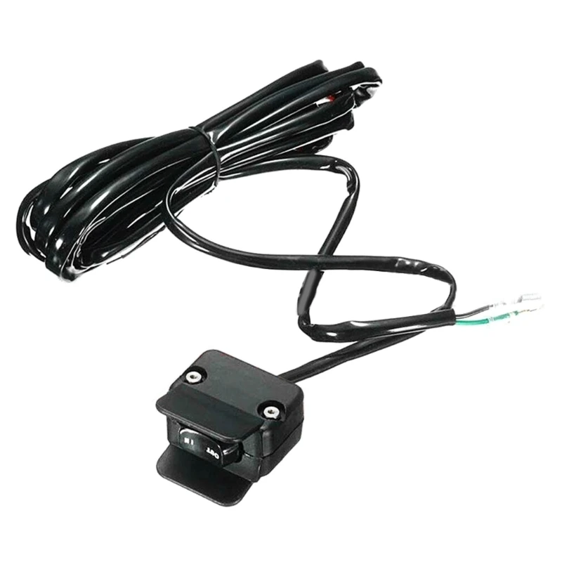 

12V ATV Лебедка для большого пальца Переключатель на руле Замена комплекта линии управления