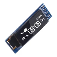 0.91inch I2C OLED Display Module I2C SSD1306 OLED Display Module White / BLUE I2C OLED Screen Driver DC 3.3V~5V for Arduino - Image 2