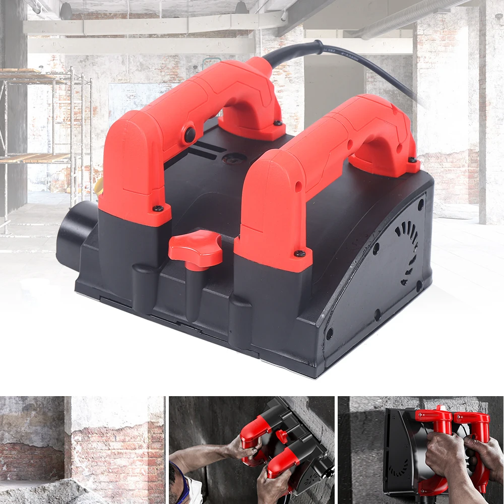 1200WRenovationMillingMachinePuttyPlasterGrinderPlasterMilling
