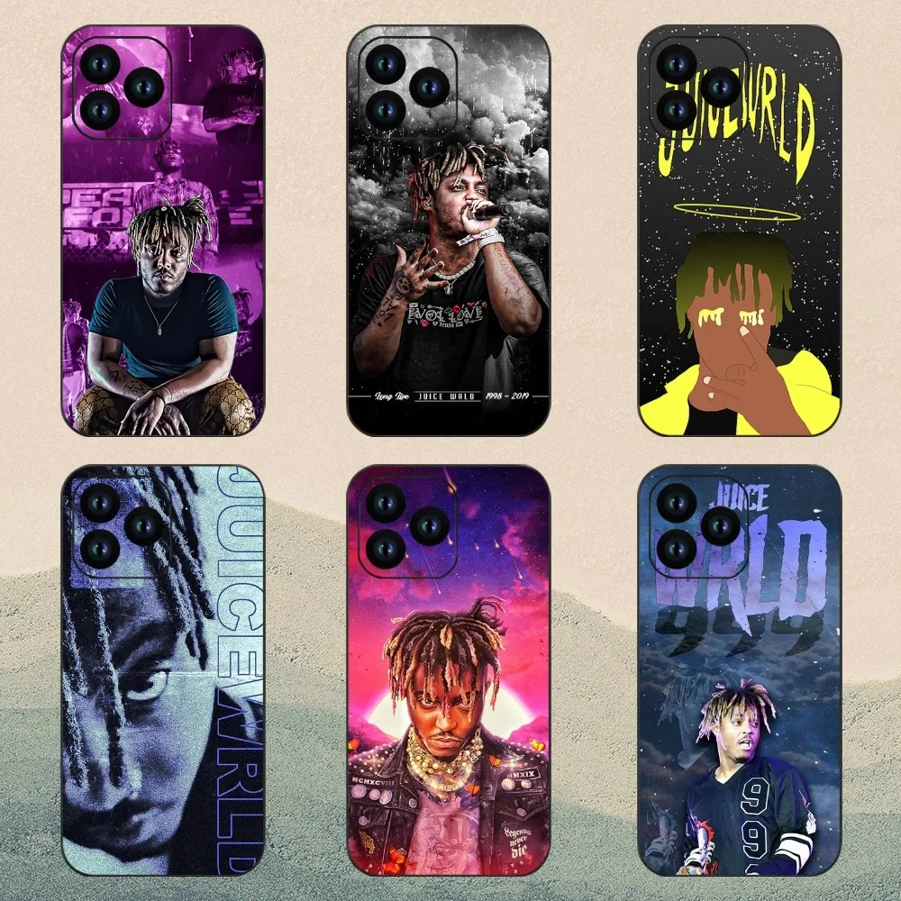 Custodia Per Telefono Rapper Juice Wrld Per Iphone 11 12 13 14 15 Mini Pro Xs Max X S Plus Xr Shell