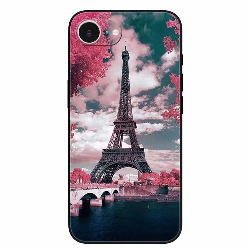 Sleek Black TPU Soft Bumper Phone Case - Premium Protection Silicone Cover