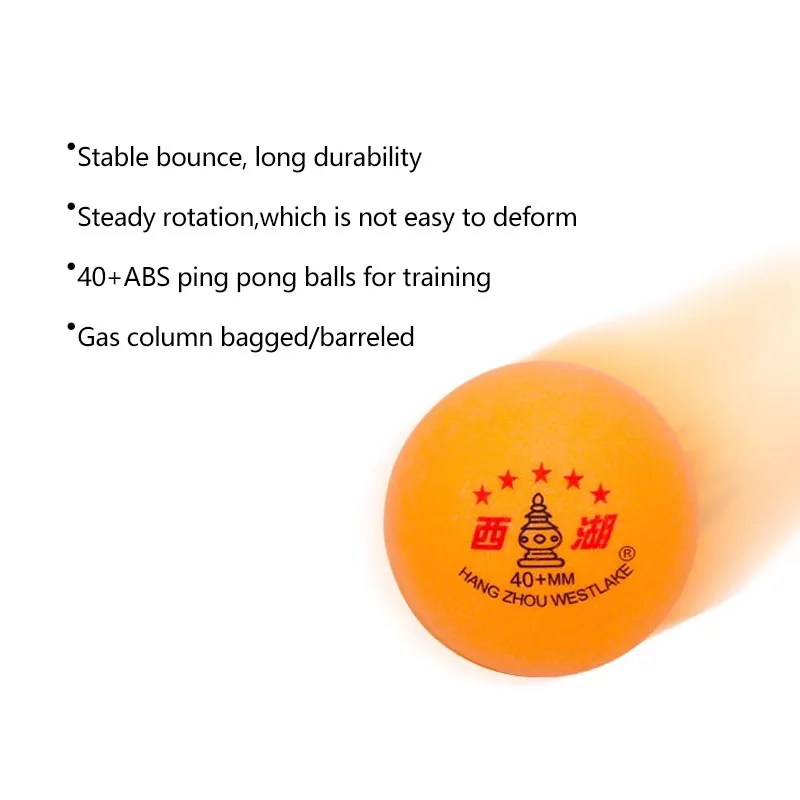 Description Picture 5 of itemWESTLAKE 5 Star Table Tennis Balls Professional Standard 40+mm ABS Material Ping Pong Balls for Training Amateur Game