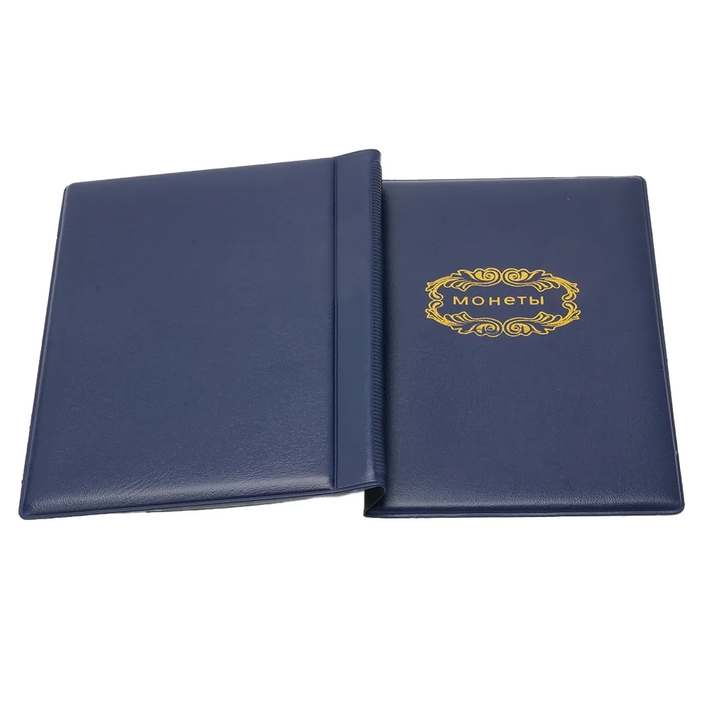 Parts Coin Album High Quality Portable 150 * 110mm 1pcs Collection Collector Holders 120pcs 10 Pages