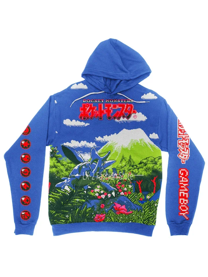 

Худи с 3D принтом Pokemon Heracross Pixel, Повседневная Толстовка для мужчин и женщин, модная уличная одежда с покемоном, детский пуловер, худи