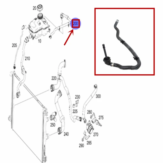 A1775010902 For MERCEDES-BENZ A W177 GLB B-Class W247 Expansion 
