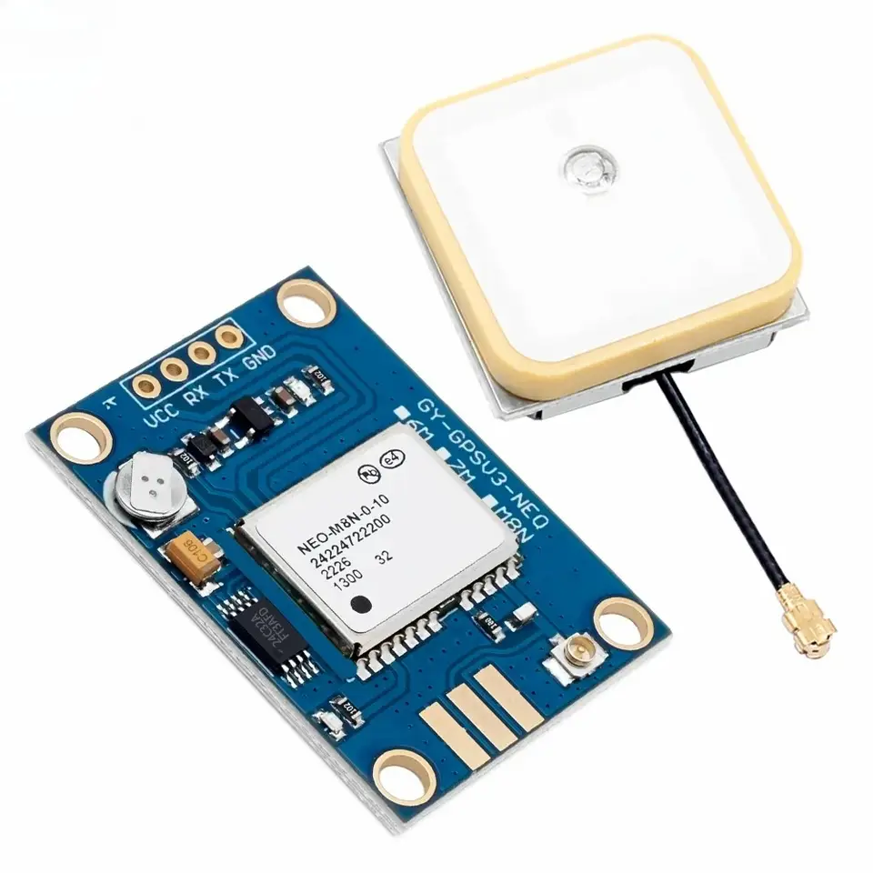 NEO-M8N GPS Module GPS+GLONASS Dual Mode 10Hz GPS Receiver Update with Ceramic Antenna for Drone RTK & Robotics NEO-6M neo M8N image 7
