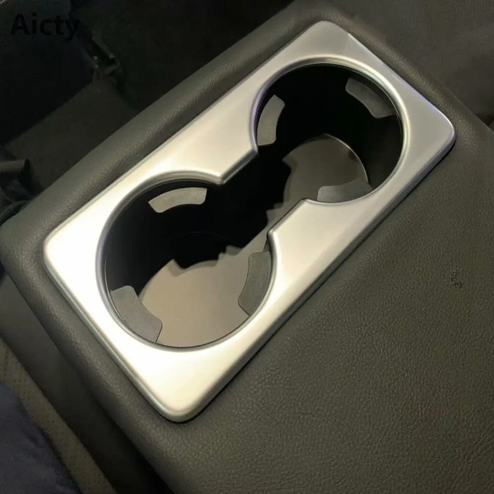 Per Mazda Cx30 Cx-30 2020 2021 In Acciaio Inox Accessori Interni Sedile Posteriore Tazza Di Acqua Della Copertura Trim Acqua Supporto Del Telaio Per L