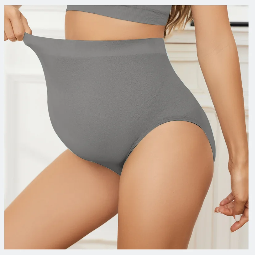 Pregnant Women'S Underwear With A Seamless High Waisted Design  Comfortable And Breathable During Pregnancy