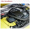 Engine Cover in Bonnet for BMW F80 M3 F82 F83 M4 2014-Carbon Fiber Auto Hood Bonnet Protector