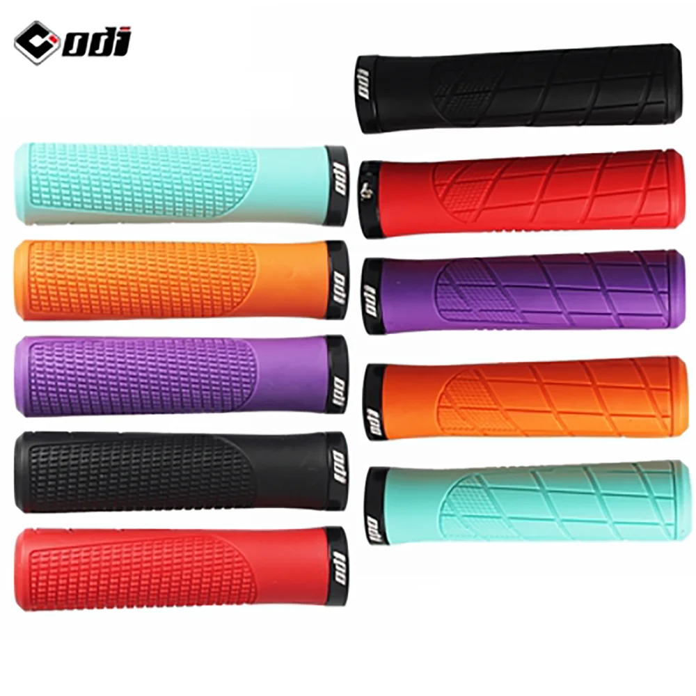 Bicycle Handlebar Grips ODI MTB Lockable Soft Rubber Grips