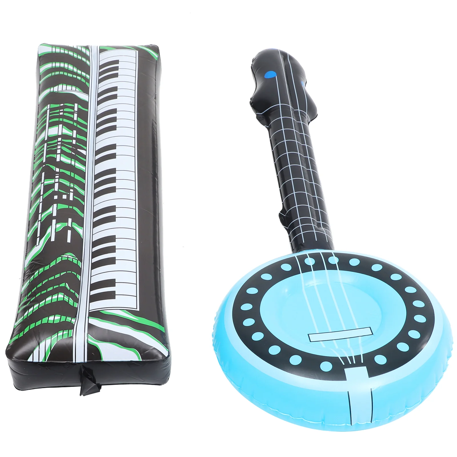 

2 Pcs Musical Instrument Child Decorating Tools Pvc Electronic Keyboards Supplies