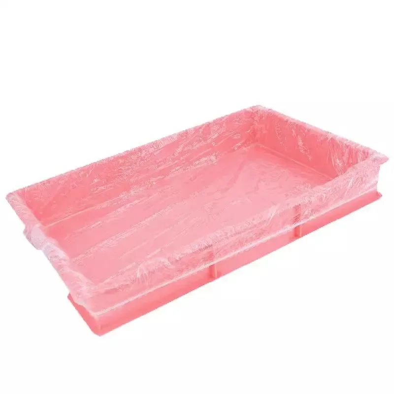 50pcs Disposable Rabbit Cage Liner Plastic Bunny Cage Mat Cleaning Pad Hamster Dog Cage Replacement Diaper Universal Toilet Film 5
