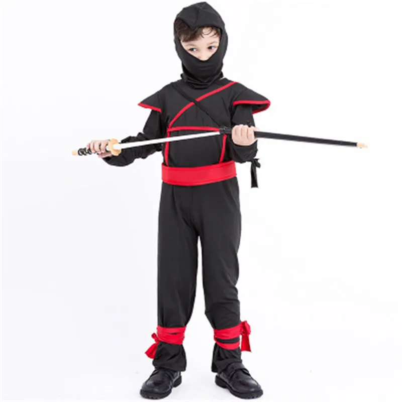 

Унисекс, аксессуары для мальчиков, комплекты одежды на Хэллоуин, Рождество, модная одежда для вечерние, ниндзя, косплей, уличные костюмы