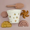 2023 New Summer Beach Toys for Kids Soft Silicone Sandbox Set Beach Game Toy for Send Children Beach Play Sand Water Play Tools 2
