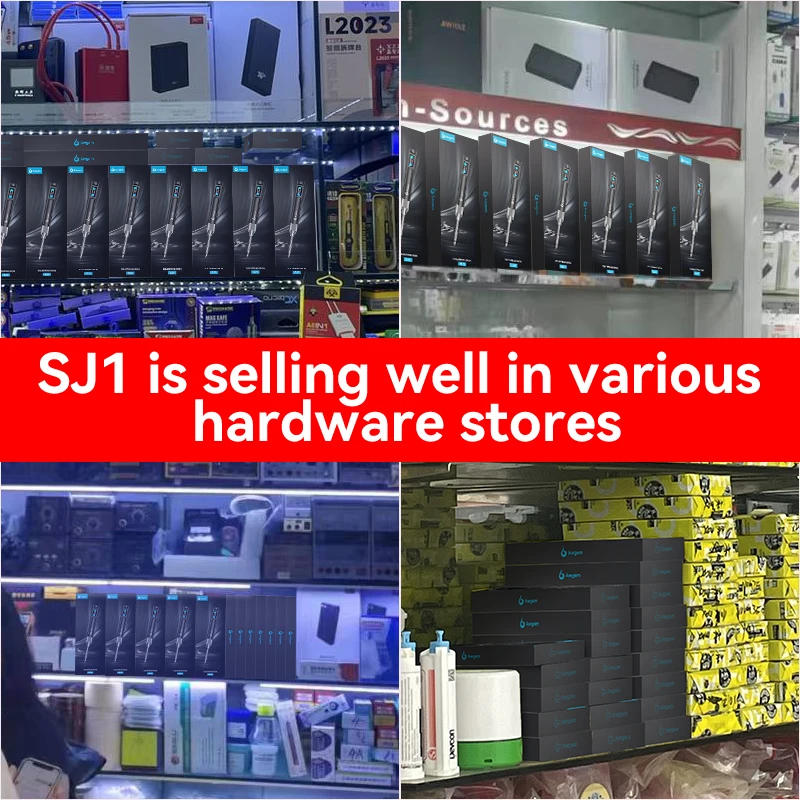 Awgem Sj1 Smart Soldering Iron Household 100W Portable USB Constant Temperature Jbc Soldering Station Soldering Pen High Power Repair Welding 6