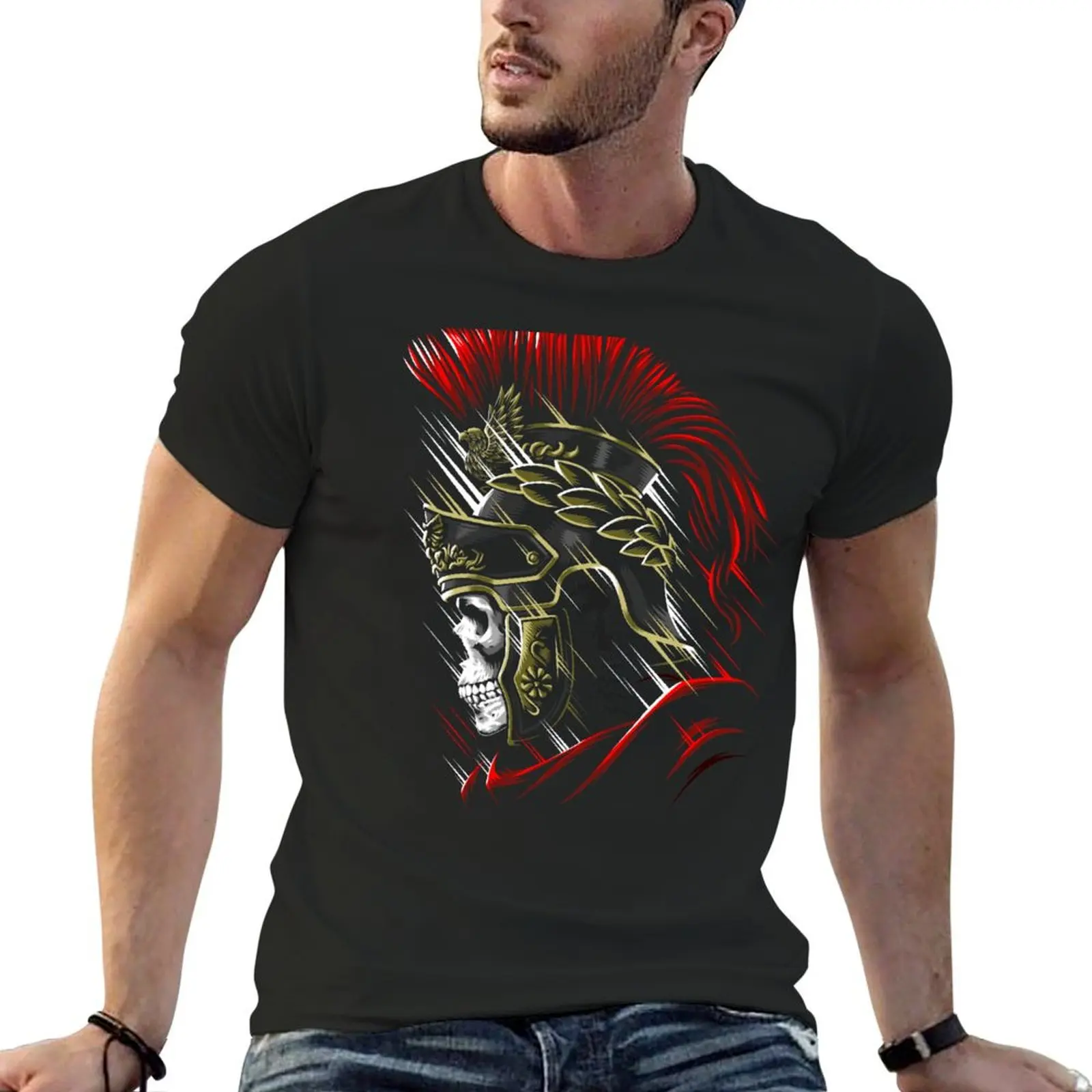 

Roman Skull T-Shirt graphic t shirt vintage graphics luxury clothes men