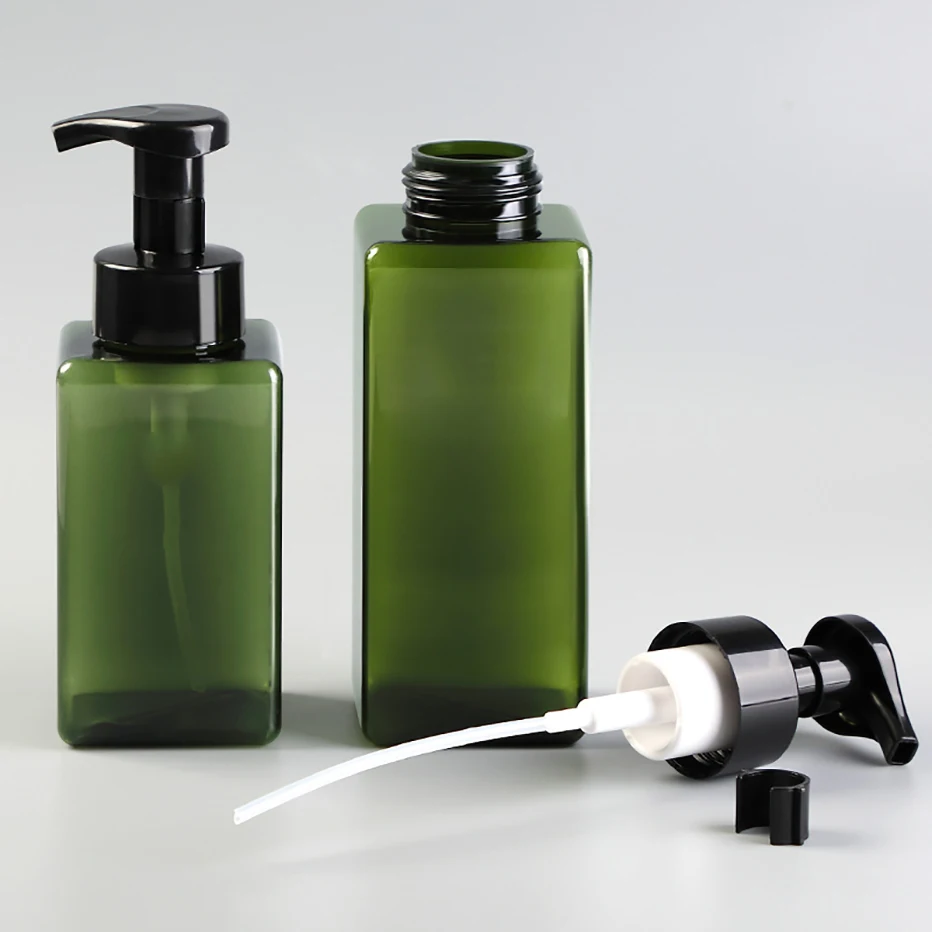 450/600ML Foaming Soap Dispenser Kitchen Countertop Hand Soap Dishes Liquid Container Bottle Empty Refillable Foam Bottle soap dispenser