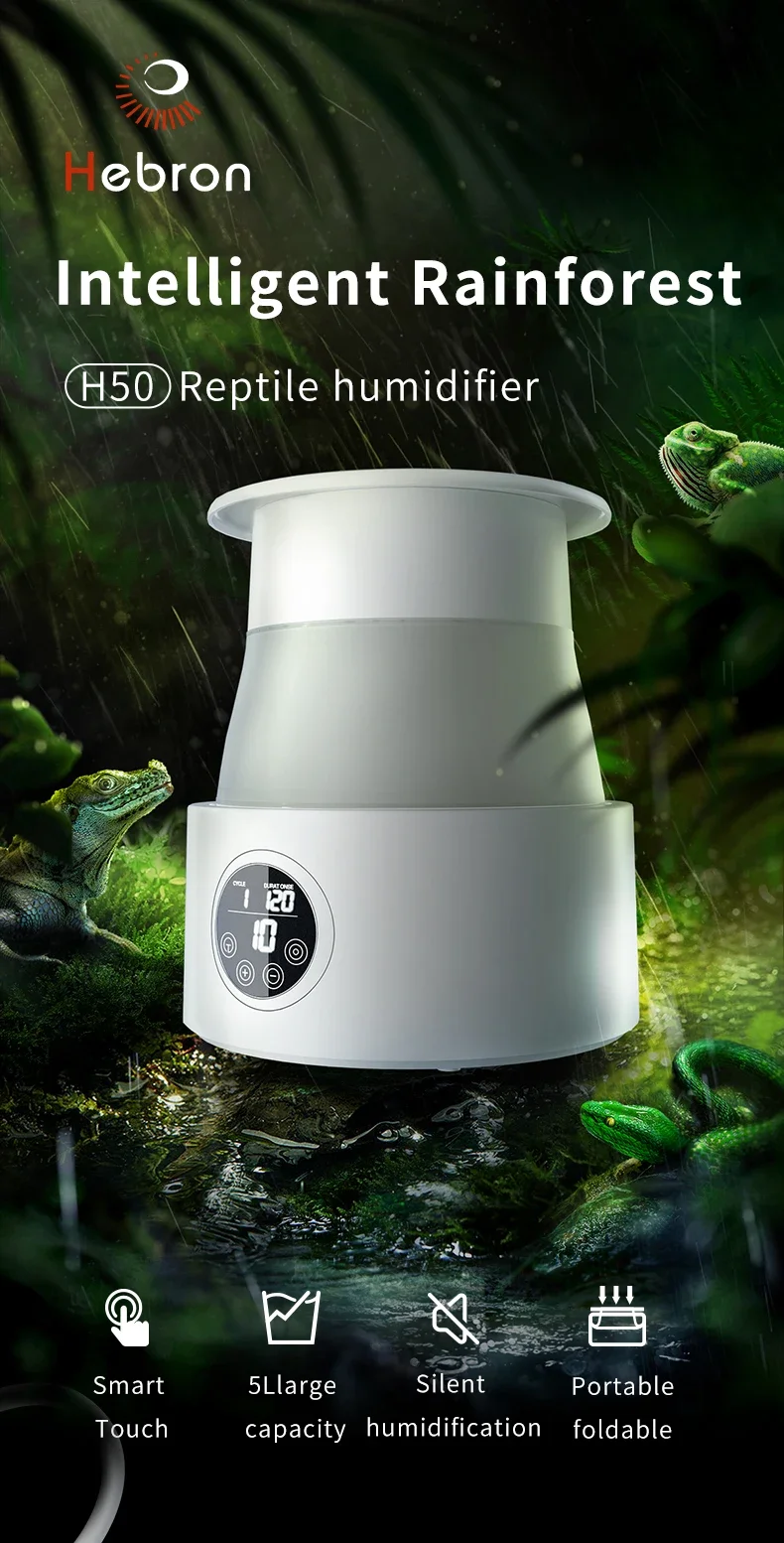 Description Picture 2 of itemReptile Terrarium Humidifier Fogger Mister For Frog Turtle Snake Lizard Humidifier With Hose For Vivarium Terrarium Fogger