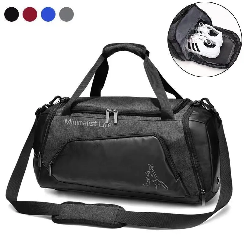 ProfessionalMenGymBagsforFitnessTrainingOutdoorTravelSport