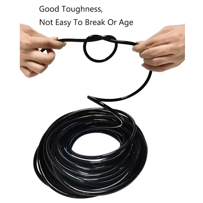 1m/3m/5m/10m/20m Soft Silicone Aquarium Oxygen Pump Hose Air Bubble Stone Aquarium Fish Tank Pond Pump Tube Food Grade Material 3