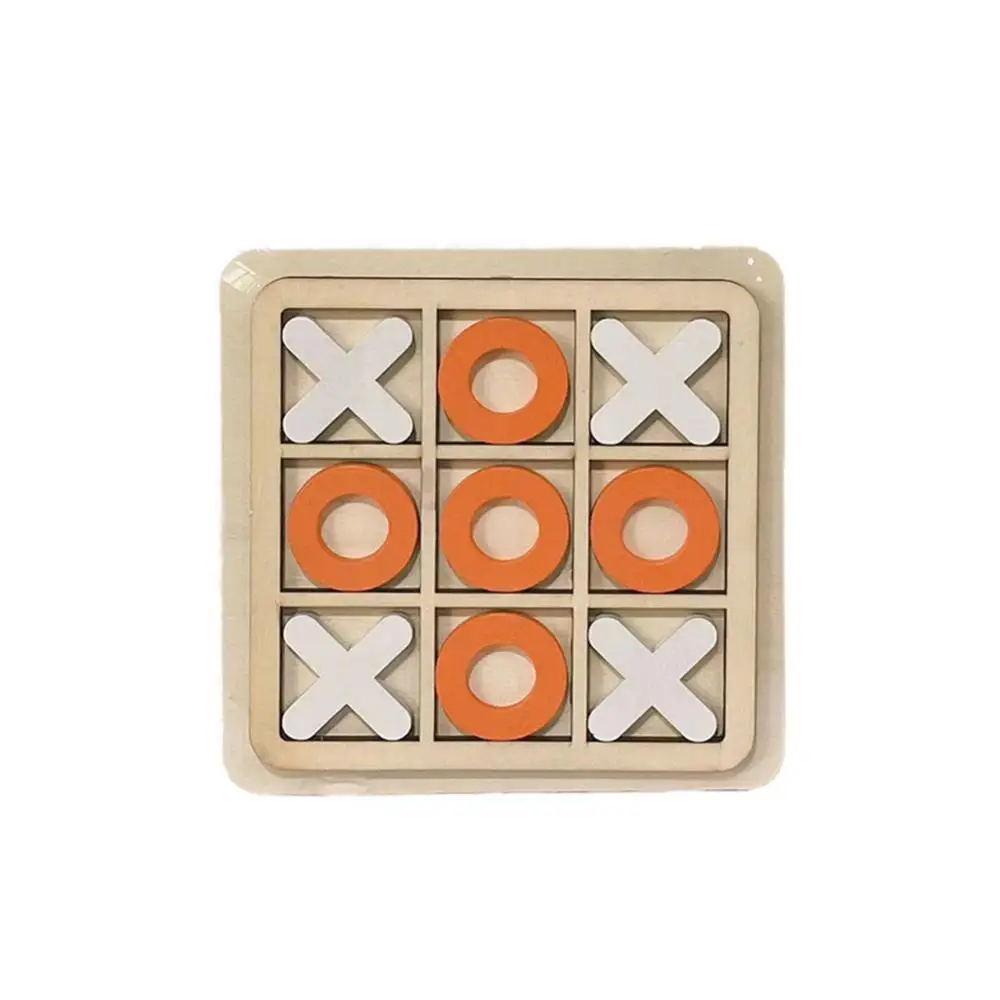  Meooeck 6 Pieces Wooden Tic Tac Toe Game for Kids Mini Board  Game XO Chess Board Game Family Children Puzzle Game Educational Toys for  Kids, Birthday Party Favors, Goody Bag Stuffers 