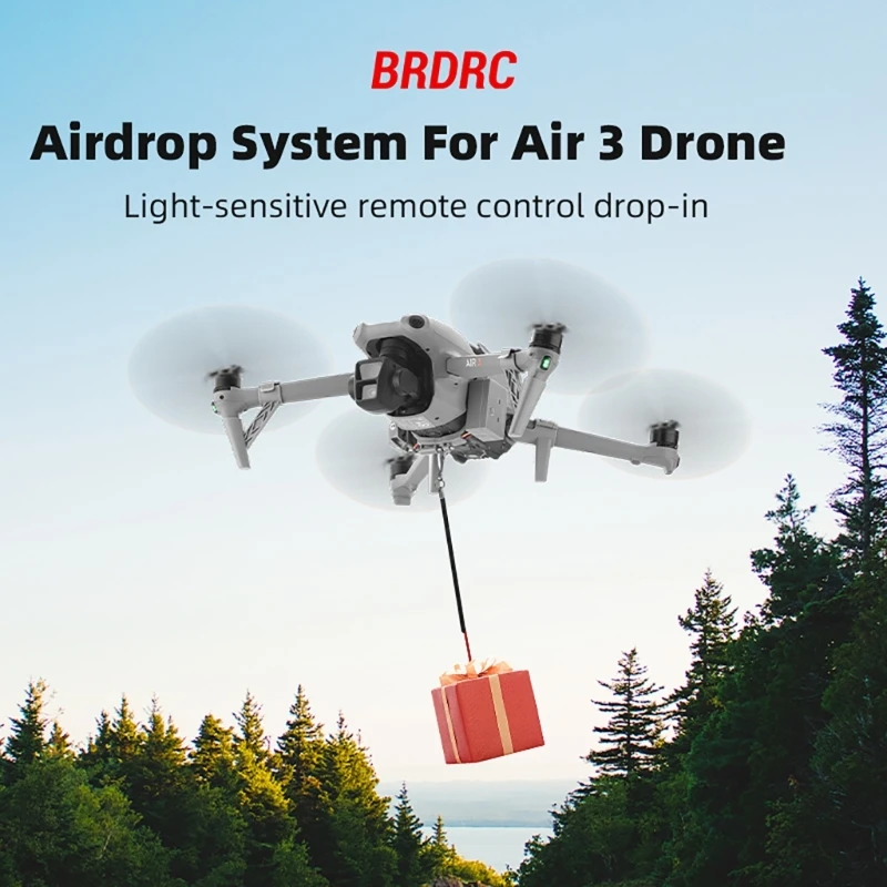 

Airdrop Thrower System for MavicAir 3 Gift Delivery/Wedding Rings Transport