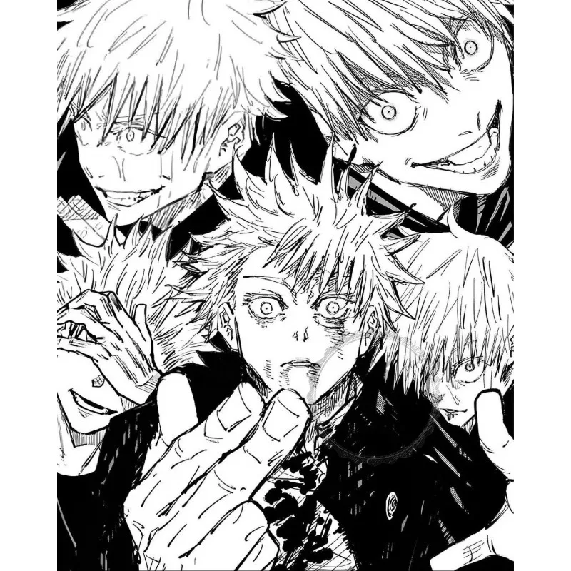 Jujutsu Kaisen Classic Anime HD Poster - Wall Mural Decor for Bedroom & Living Room, Perfect Gift for Fans