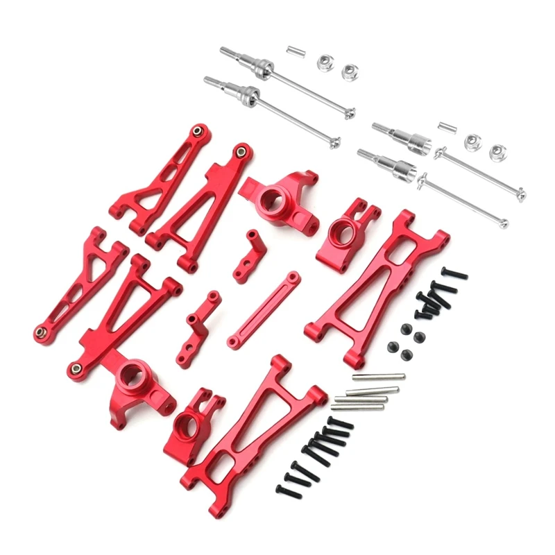 

Metal Drive Shaft Suspension Arm Set For HAIBOXING HBX 16889 16889A 16890 SG1601 SG1602 1/16 RC Car Upgrades Parts