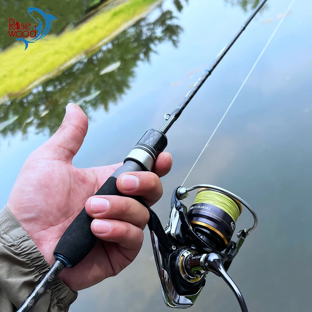 RoseWoodELVESFujiFishingRodProfessionalSpinningCastingRods