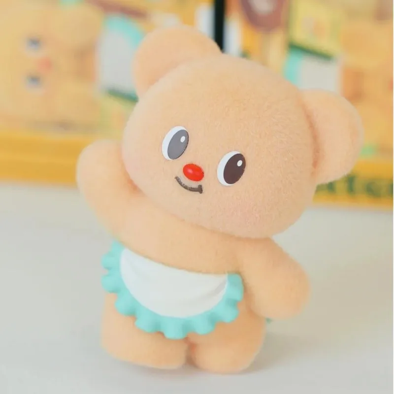Butterbear Operating Day Series Blind Box Butter Bear Action Figure Doll Mystery Surprise Box Decor Ornament Birthday Gift Toys