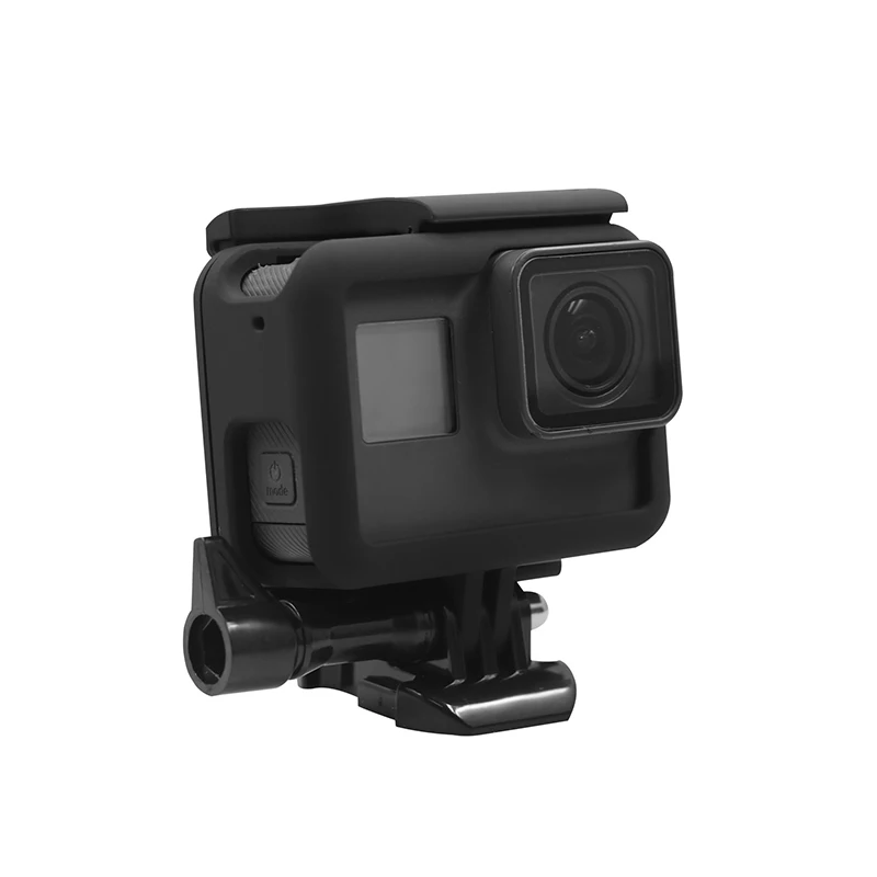 Hero 5/6/7 Black Frame Shell Protective Housing Portable Plastic Protective Case for GoPro Hero 5 6 7 Action Camera Accessories