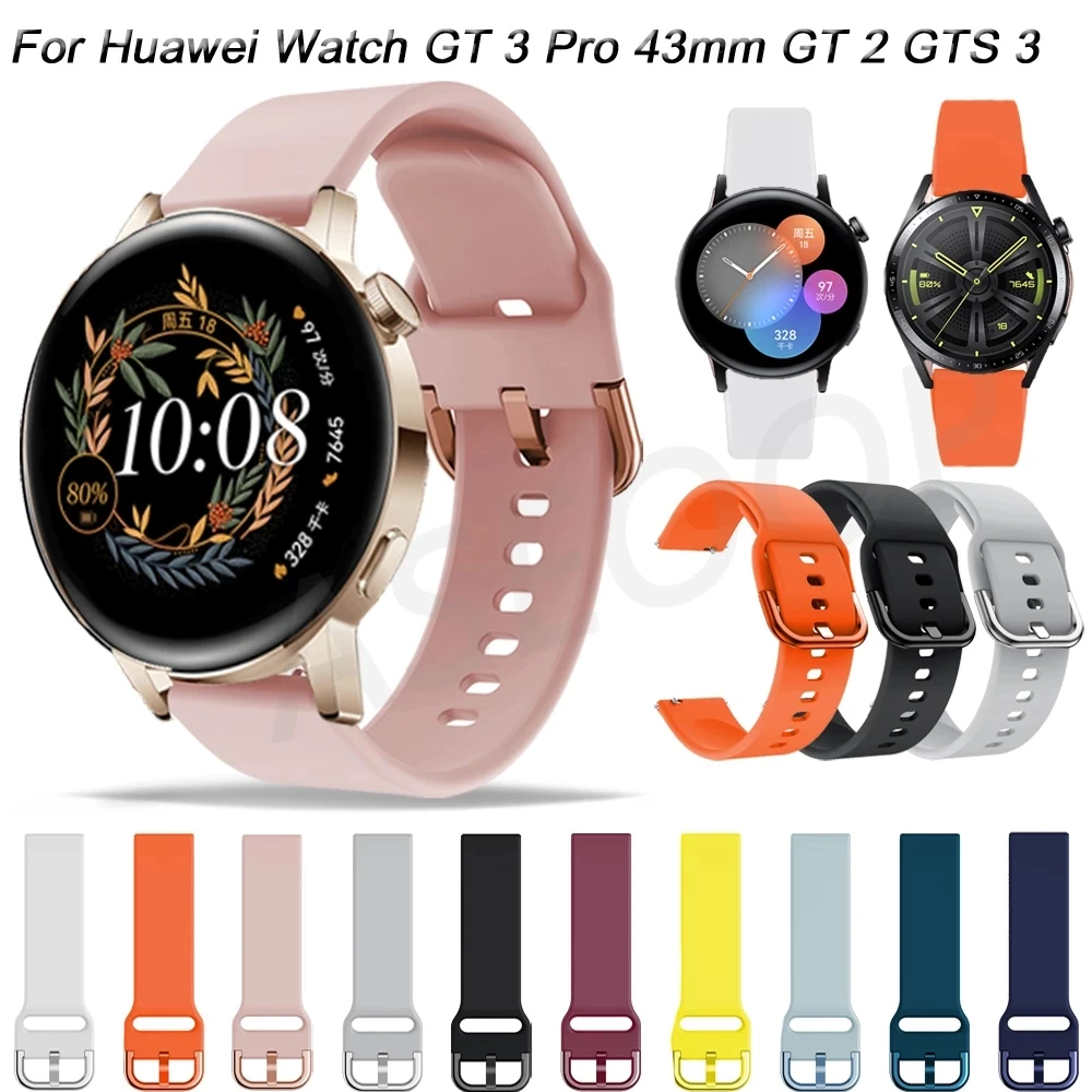 Tanio 20mm 22mm zegarek dla kobiet WatchBand dla Amazfit GTS