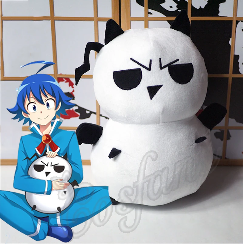 

Anime Mairimashita! Iruma-kun Suzuki Iruma Familiar Cosplay Soft Doll Plush Stuffed Cushion Pillow Cartoon Plush Toy Dolls Props