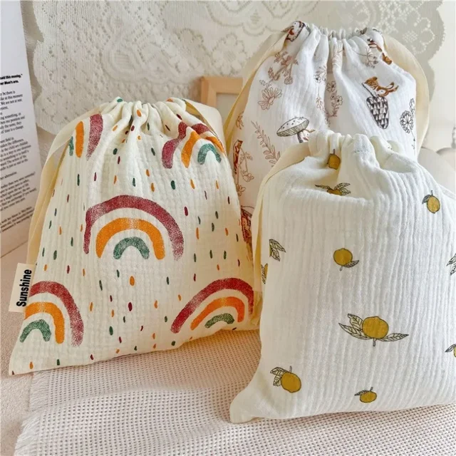 Baumwolle Mama Aufbewahrungstasche mit Druck